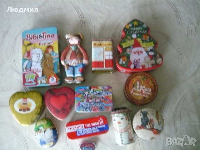Стари метални кутии, снимка 8 - Колекции - 51495416