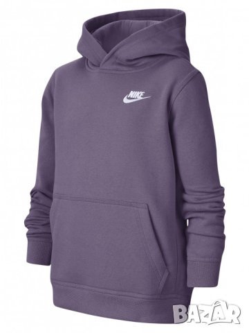 NIKE Суитшърт B HOODIE PO CLUB BV3757-553, снимка 3 - Детски анцузи и суичери - 42531741