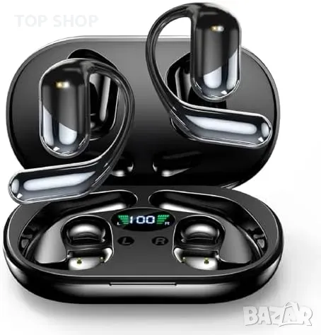 Нови Andygo отворени слушалки за бягане, LED дисплей, 60 ч възпроизвеждане