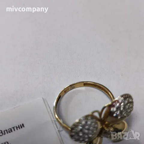 Златен пръстен 3.64гр., снимка 3 - Пръстени - 55887456