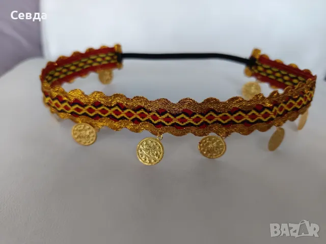 Лента за глава с пендари , снимка 6 - Аксесоари за коса - 49244589