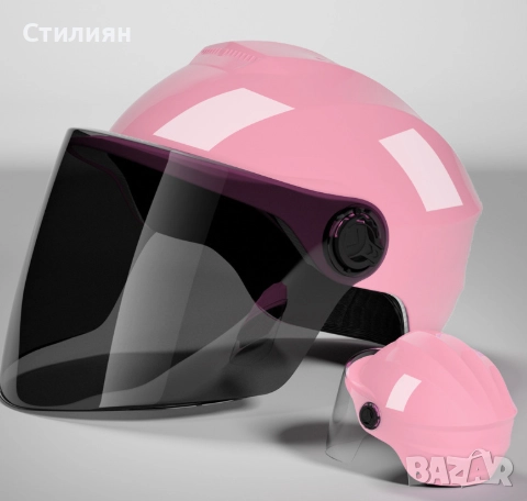 Каска за скутер, тротинетка, колело, снимка 4 - Велосипеди - 51824480