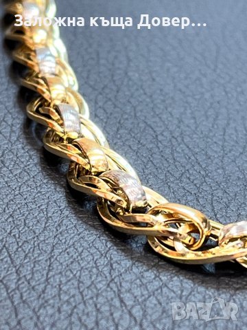 Златен ланец ланче 585 14 карата gold zlaten lanec, снимка 2 - Колиета, медальони, синджири - 42882527