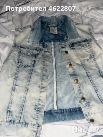 Дънкена жилетка 