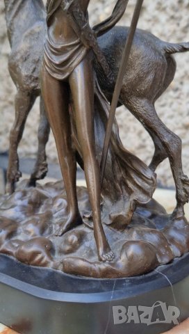 Бронзова Пластика на Rancoulet (1870-1915г), снимка 7 - Статуетки - 39909142