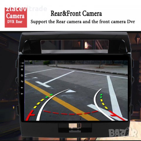 TOYOTA LAND CRUISER 200 2008-2015 - 10.1'' Андроид Навигация, 9311, снимка 3 - Аксесоари и консумативи - 31800963