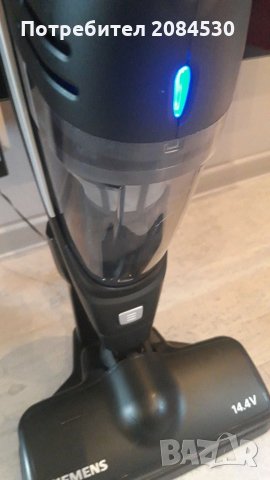 Вертикална акомулаторна  прахосмукачка SIEMENS  2в1, снимка 15 - Прахосмукачки - 31493032