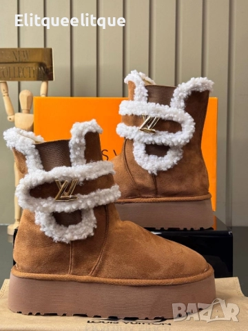 дамски пухени боти Louis Vuitton 
