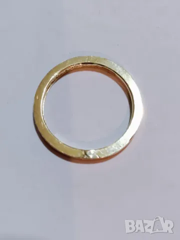 *Нов златен пръстен/халка 50997, снимка 3 - Пръстени - 48304462