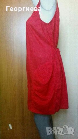 Нова памучна рокля/туника👗🍀L,XL👗🍀арт.573, снимка 2 - Рокли - 29492831