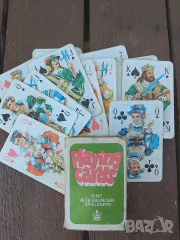 Стари Колекционерски Карти за Игра (ГДР)