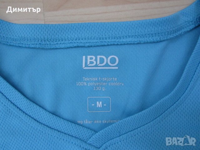 Спортна тениска, M, синя, снимка 3 - Тениски - 29631086