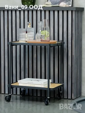 Сервизна количка в 2 цвята , снимка 5 - Маси - 50242001