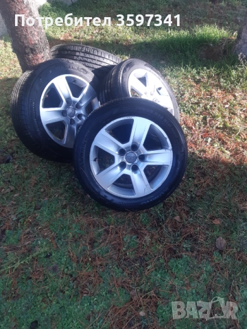 4 джанти АУДИ 4 летни 205/55/16