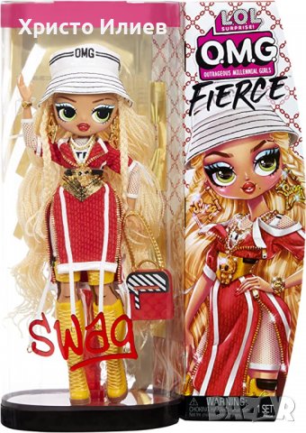 Колекционерска кукла LOL Surprise OMG Fierce - Swag с аксесоари 29см, снимка 5 - Кукли - 39601328