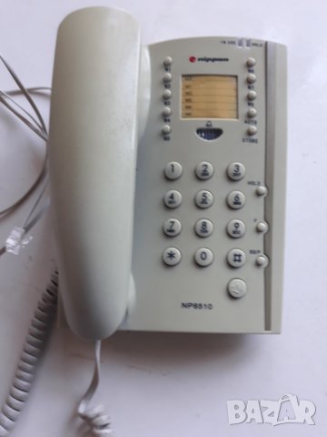 Стационарен телефон с бутони, снимка 2 - Стационарни телефони и факсове - 38407131
