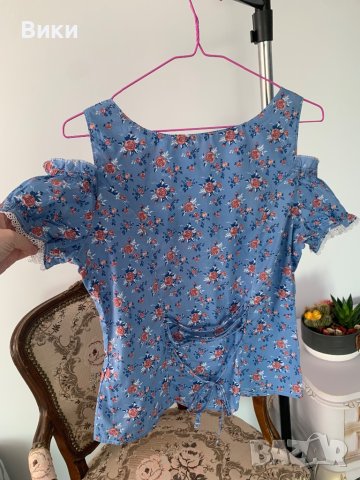 Блуза в размер М, снимка 15 - Блузи с дълъг ръкав и пуловери - 44479041