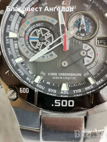 Часовник Casio Edifice, снимка 3 - Мъжки - 37697509