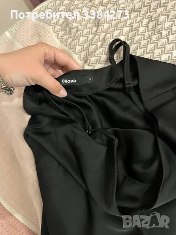 Дамска черна рокля, снимка 1