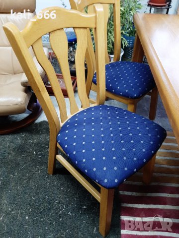 Трапезни столове масив внос от Холандия , снимка 1 - Столове - 39927256