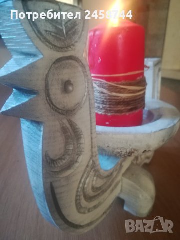 Статуетка и свещник, снимка 4 - Декорация за дома - 38754133
