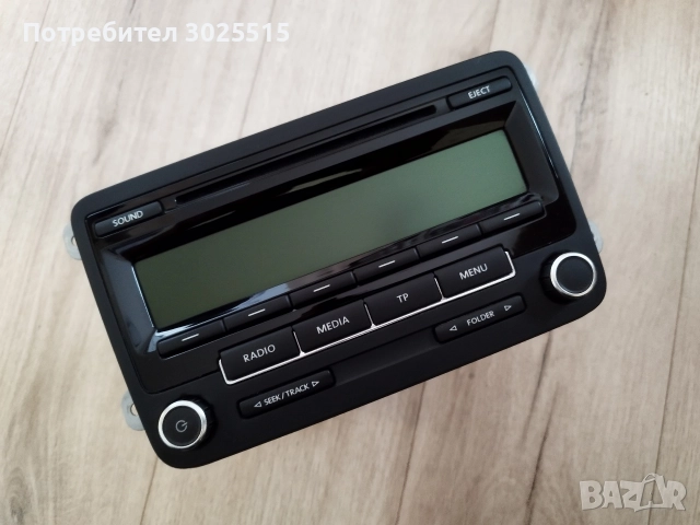 Радио RCD310 Passat B7, букса, USB, Трансмитер, AUX кабел , снимка 2 - Радиокасетофони, транзистори - 52582960
