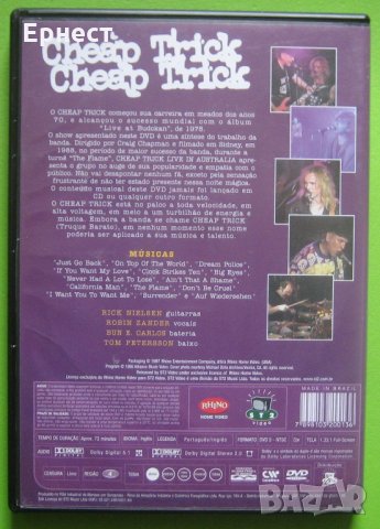 Cheap Trick - Live in Australia DVD , снимка 2 - DVD дискове - 31896702