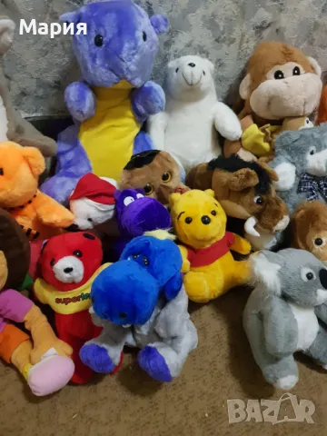 Плюшени играчки огромен лот- цена 120 лв., снимка 3 - Плюшени играчки - 47806338