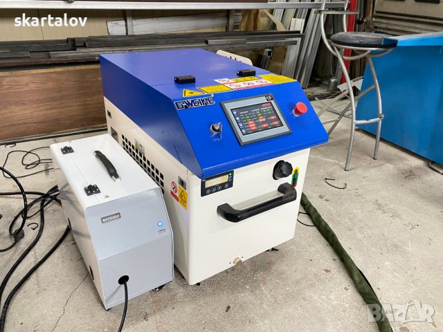 Машина за лазерно заваряване, почистване и рязане 3 в 1 - 1500 W - G.WEIKE, снимка 4 - Други машини и части - 38585276