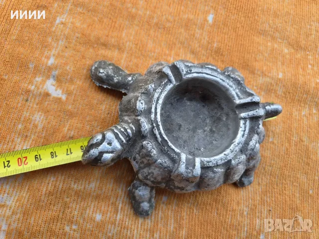 Пепелник костенурка, снимка 3 - Антикварни и старинни предмети - 56452336