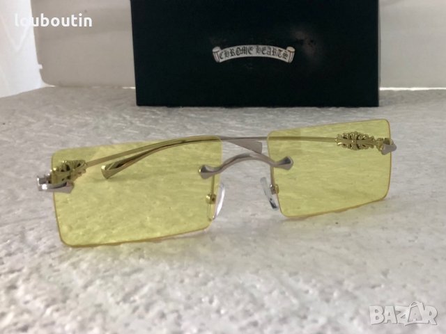 CHROME HEARTS 2021 мъжки слънчеви очила прозрачни слънчеви очила, снимка 6 - Слънчеви и диоптрични очила - 31706537
