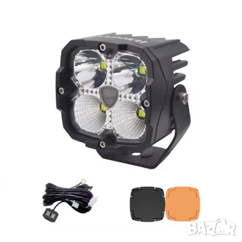Комплект LED халогени 50 W с 4300 lm, снимка 3 - Аксесоари и консумативи - 55863990