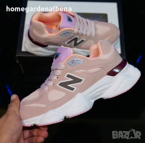 New Balance 9060 – Дамски маратонки розово/лилаво | Размери 37–39, снимка 5 - Маратонки - 54314492