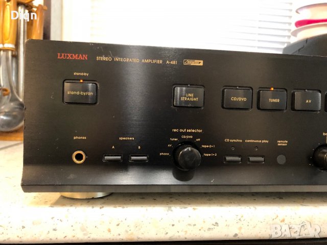 Luxman A-481, снимка 3 - Ресийвъри, усилватели, смесителни пултове - 38178294