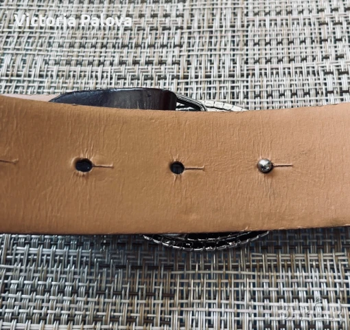 Красив кожен колан SPLENDORE  Италия, снимка 4 - Колани - 50716641