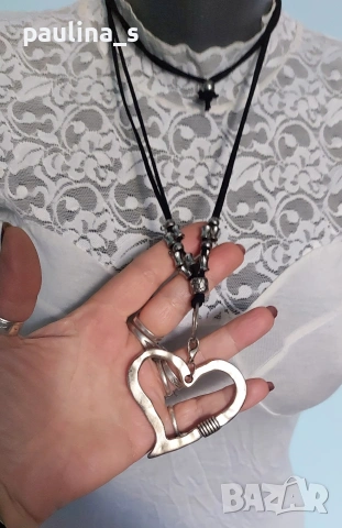 Шест различни броя / Колие тип гердан или чокър, ръчна изработка , снимка 17 - Колиета, медальони, синджири - 53041502