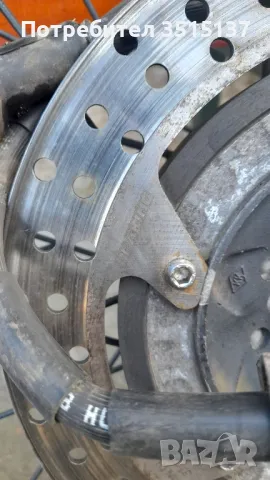 Yamaha XT 600  3TB предна капла комплект , снимка 18 - Мотоциклети и мототехника - 48633945