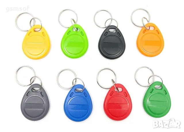 Презаписваеми RFID чипове за контрол на достъпа, за врати, гаражи, асансьори 125Khz, T5577 EM4305