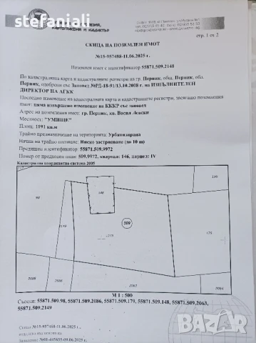 УПИ в гр. Перник