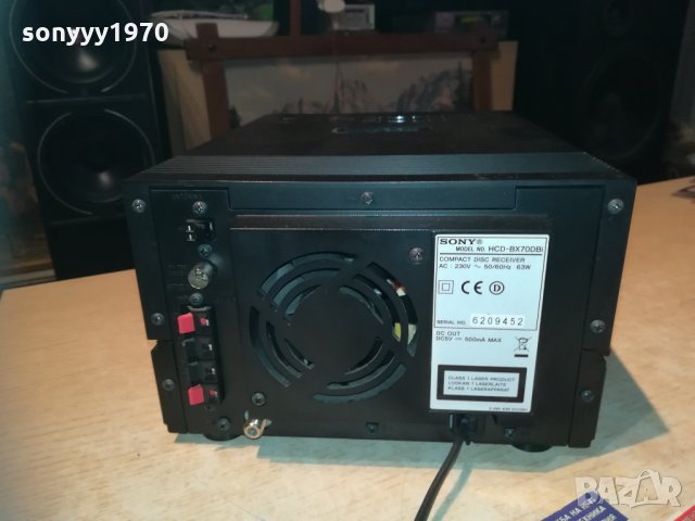 sony hcd-bx70dbi receiver 1112201134, снимка 15 - Ресийвъри, усилватели, смесителни пултове - 31084467