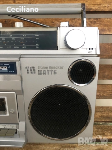 радиокасетофон  Club 6001(Germany), снимка 4 - Радиокасетофони, транзистори - 53247648