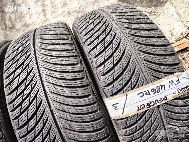 4бр.зимни гуми MICHELIN 225 55 18 DOT19 цена за брой, снимка 4 - Гуми и джанти - 55801573