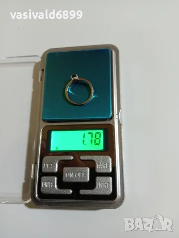 Сребърно пръстенче проба 925 