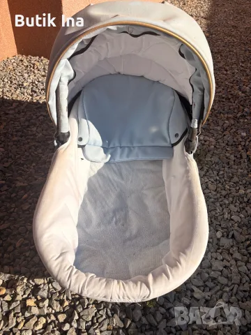 Бебешка количка 2в1 с кош, снимка 7 - Детски колички - 56389592