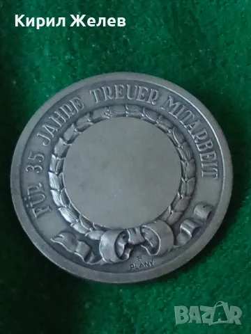 Die Handelskammer Oberösterreich НАГРАДЕН ЮБИЛЕЕН ПОСРЕБРЕН БРОНЗОВ РЯДЪК ПЛАКЕТ АВСТРИЯ 38547, снимка 18 - Антикварни и старинни предмети - 41512213