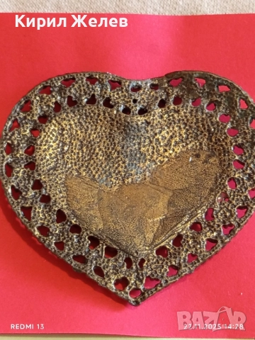 БИЖУ в ФОРМАТА на СЪРЦЕ с ИНКРУСТИРАНИ КРИСТАЛИ и ПЕРЛИ ОРНАМЕНТИРАНО 49884, снимка 8 - Колиета, медальони, синджири - 52502591