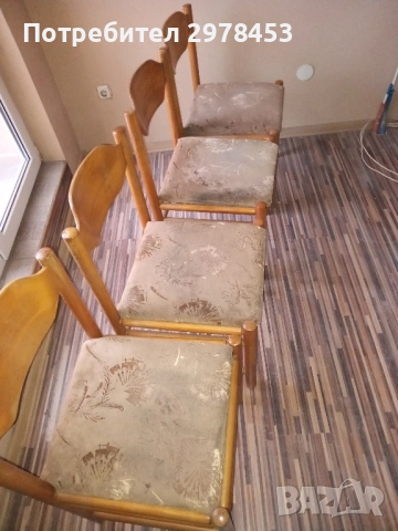 Дървени столове, снимка 2 - Столове - 52294133