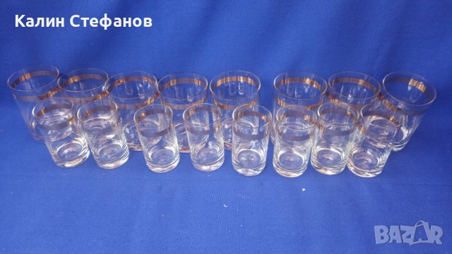 Ракиени чашки от един лот два размера, 50 мл и 100 мл , снимка 4 - Чаши - 42874083