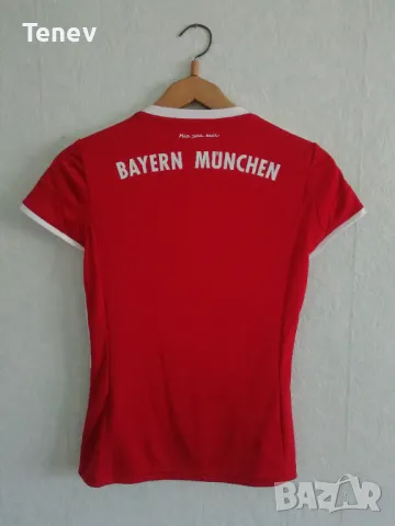 Bayern Munich Adidas нова оригинална дамска тениска фланелка Байерн Мюнхен размер S , снимка 2 - Тениски - 50348626