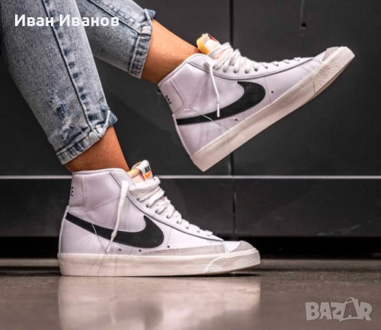 оригинални кецове .маратонки Nike  Blazer Mid ’77  номер 41, снимка 1 - Кецове - 42853385